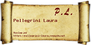 Pellegrini Laura névjegykártya