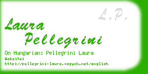 laura pellegrini business card